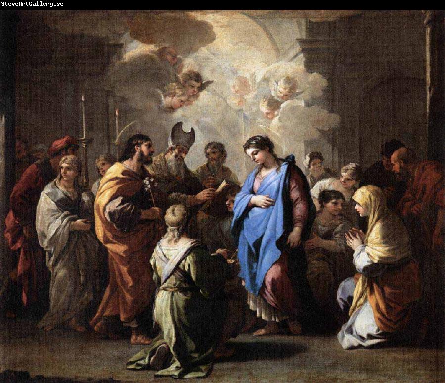 Luca Giordano Marriage of the Virgin